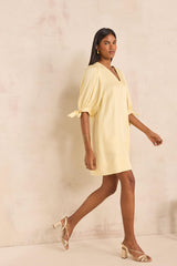 BONA LEMON SHORT STRAIGHT DRESS