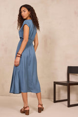 BECKY PETROLE STRAIGHT DRESS