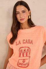 LOIC PRINTED HEMP AND COTTONT-SHIRT