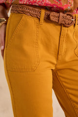 NALLA OCHER TROUSERS