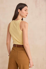 LEOPOLD CORN COTTON BLEND TANK TOP