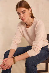 ARY BIS CREAM CASHMERE SWEATER