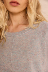 BILL GLACIER SHORT-SLEEVED CASHMERE SWEATER