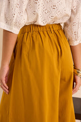 TATIANA MORDORE EXTRA LARGE COTTON TROUSERS