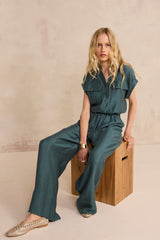 PRINCE LOOSE WIDE TROUSERS