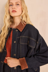 BOB DENIM AND CORDUROY JACKET
