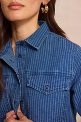 DORA LONG-SLEEVE COTTON BLOUSE
