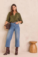 MAE CROPPED JEANS
