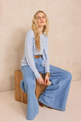 PAPRIKA LIGHT BLUE CARDIGAN