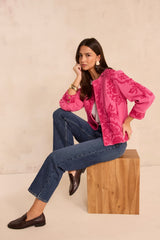 VALMA EMBROIDERED COTTON JACKET