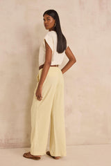 TAMINA CORN WIDE TROUSERS
