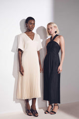 BAILEY PLEATED STRAIGHT DRESS