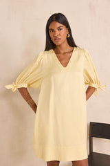 BONA LEMON SHORT STRAIGHT DRESS