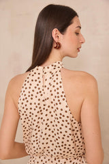 BALRINA SHORT FLUID POLKA DOT DRESS
