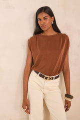 TIPHAINE SLEEVELESS T-SHIRT