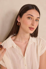 DERRY EMBROIDERED BLOUSE