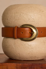 JADE CAMEL BELT