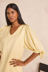 BONA LEMON SHORT STRAIGHT DRESS