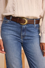 LOU LIGHT WASH SLIM FIT JEANS