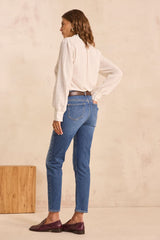 LOU LIGHT WASH SLIM FIT JEANS
