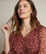 ELISSANDRE PRINTED BLOUSE