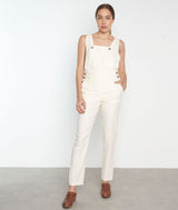 SARAH TONE-ON-TONE STRIPED DUNGAREES