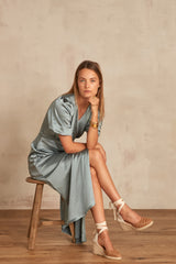 HEVE CELADON DRESS