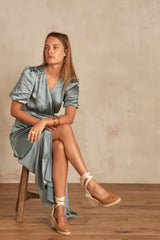 HEVE CELADON DRESS