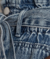 BRUNA FADED COTTON SHORTS