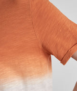 CAROLINE SHADED TANGERINE T-SHIRT
