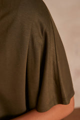 PAMELA KHAKI T-SHIRT