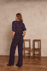 LEANA BURGUNDY TROUSERS