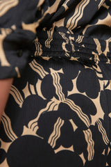 LEANA GREY FLOWING TROUSERS