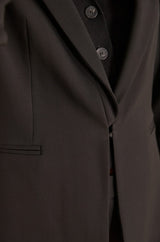 REINE BLACK FITTED BLAZER