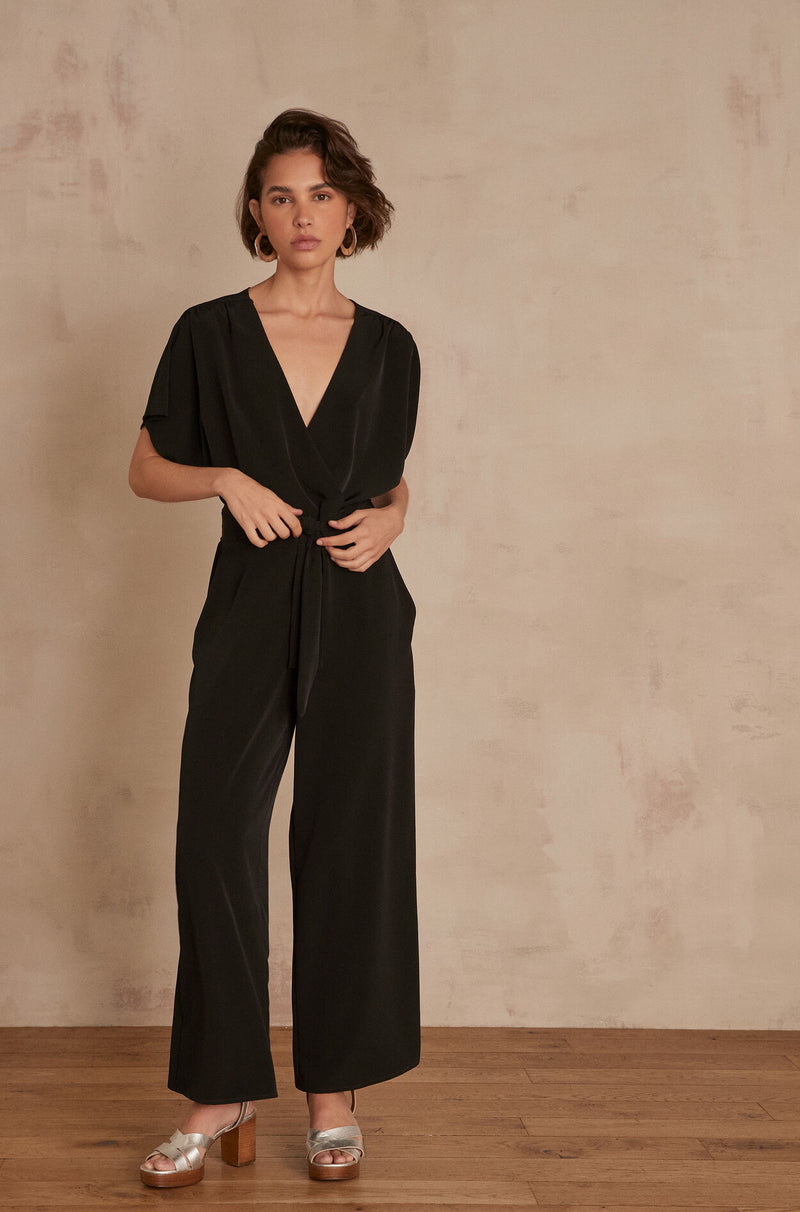 GISELA BLACK JUMPSUIT