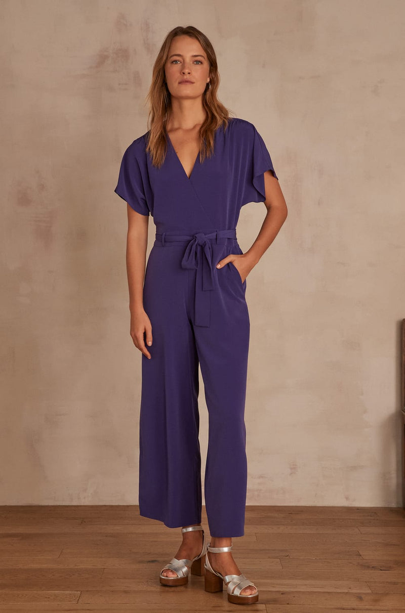 GISELA PURPLE JUMPSUIT