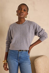 ARY CASHMERE BLUE JUMPER