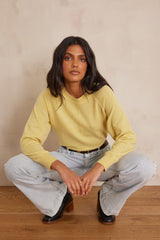 ARY CASHMERE LEMON JUMPER