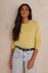 ARY CASHMERE LEMON JUMPER