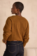 ARY CASHMERE CAMEL JUMPER