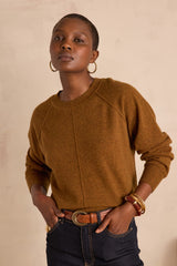 ARY CASHMERE CAMEL JUMPER