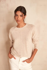 ARY BIS CASHMERE CREAM JUMPER