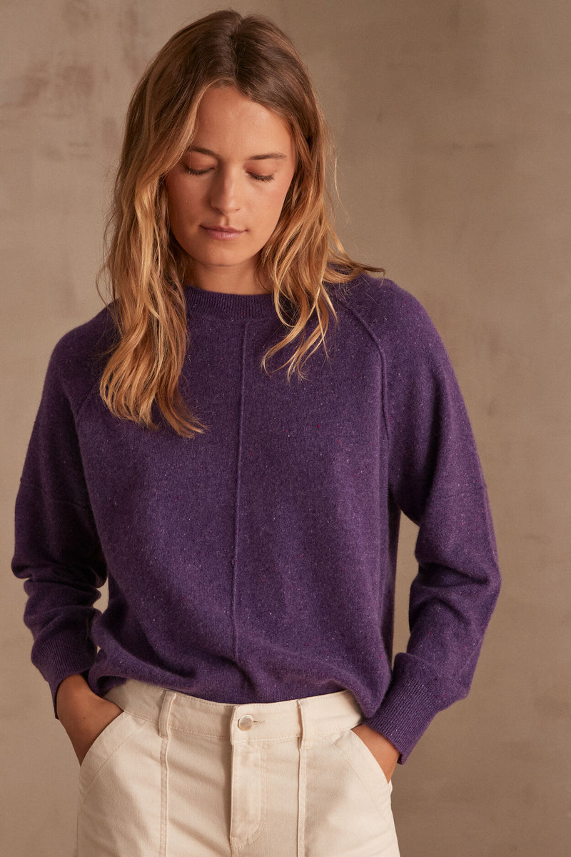 ARY BIS CASHMERE PURPLE JUMPER