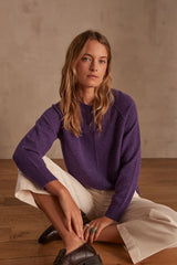 ARY BIS CASHMERE PURPLE JUMPER