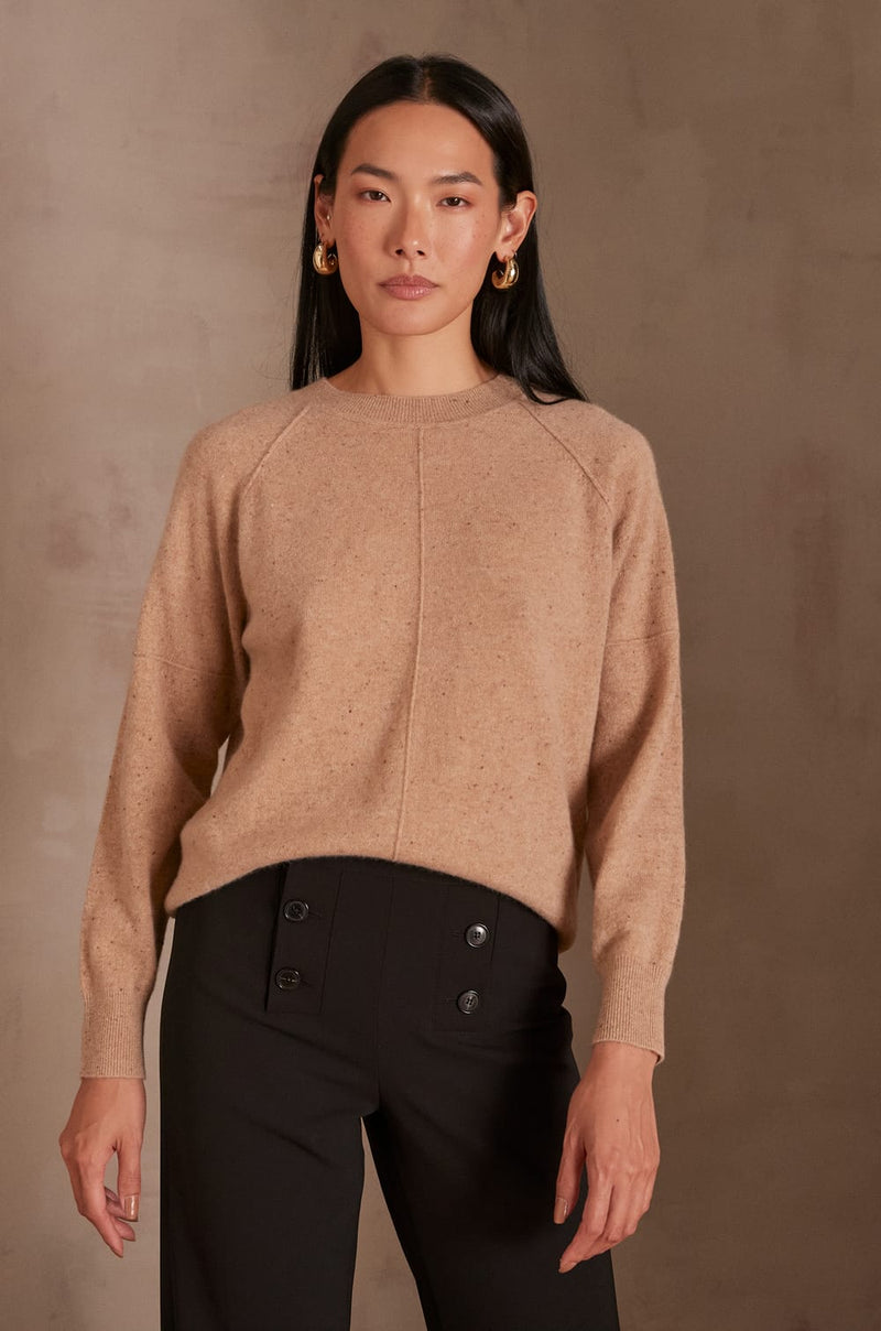 ARY BIS CASHMERE CAMEL JUMPER