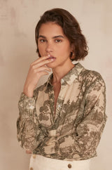 COLETTE SAUGE PRINTED SHIRT