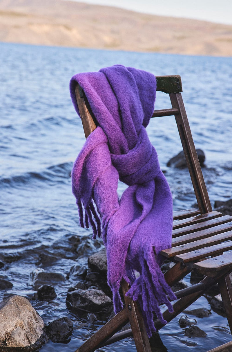 HARROLD PURPLE SCARF