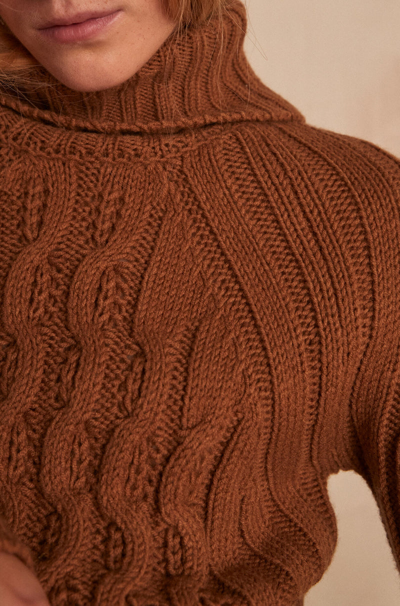 AGNEL TERRACOTTA JUMPER