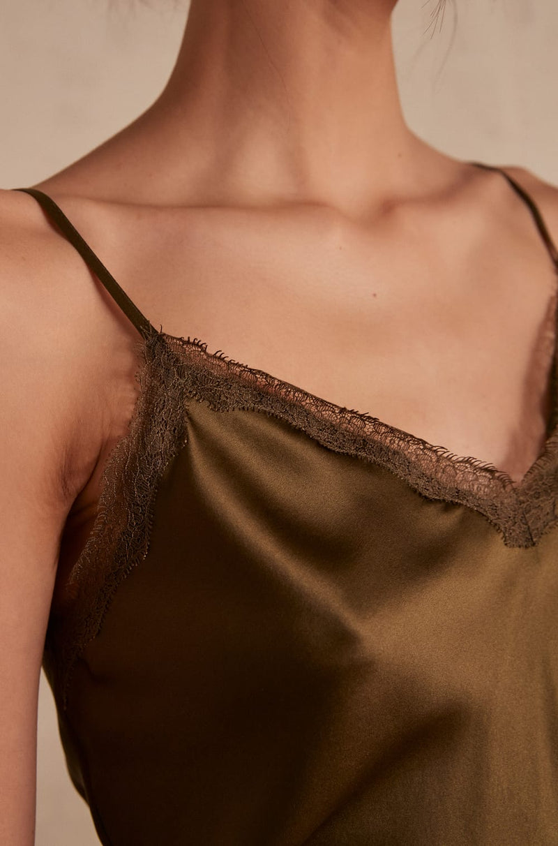 MINDY KHAKI CAMISOLE