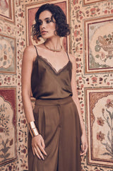 MINDY KHAKI CAMISOLE